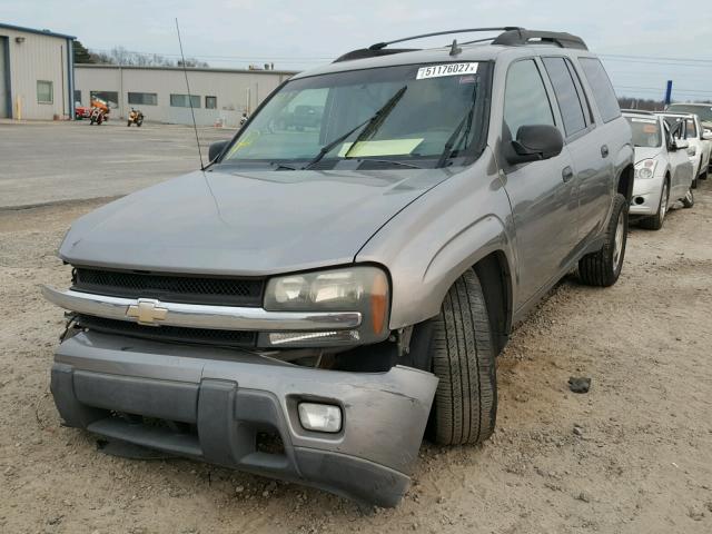 1GNET16S966103197 - 2006 CHEVROLET TRAILBLAZE GRAY photo 2