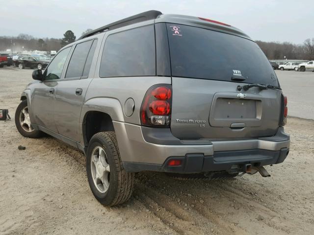 1GNET16S966103197 - 2006 CHEVROLET TRAILBLAZE GRAY photo 3