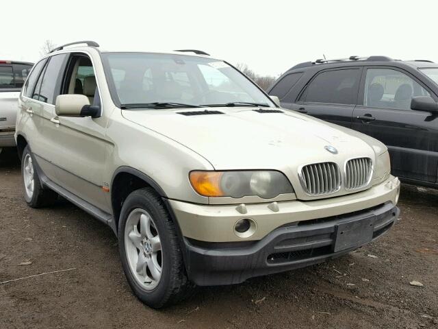 WBAFB33531LH19739 - 2001 BMW X5 4.4I BEIGE photo 1