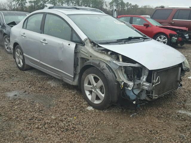 1HGFA16828L059430 - 2008 HONDA CIVIC EX SILVER photo 1