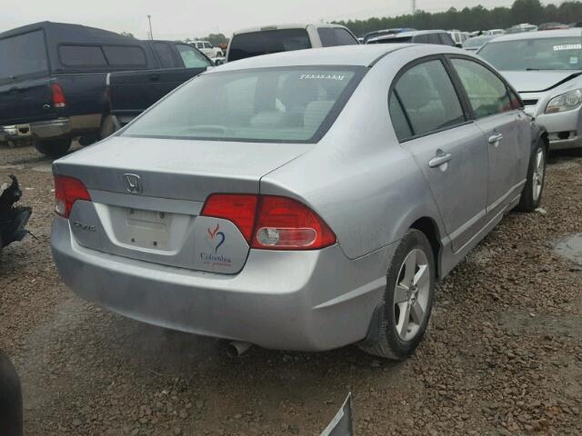 1HGFA16828L059430 - 2008 HONDA CIVIC EX SILVER photo 4