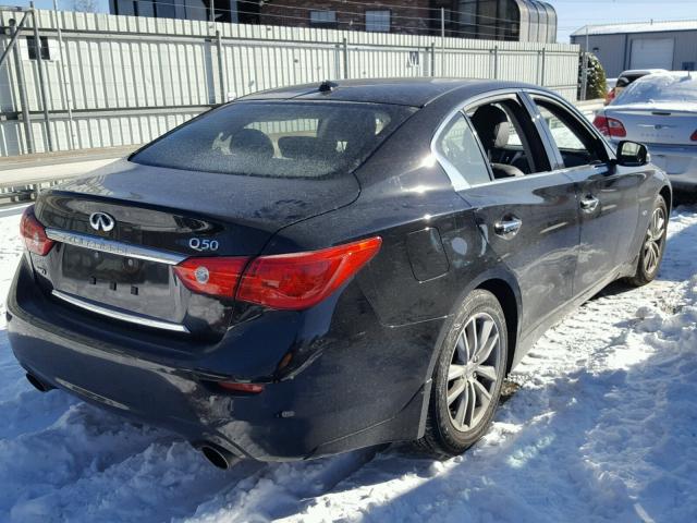 JN1CV7AR6HM681941 - 2017 INFINITI Q50 BASE Negro foto 4
