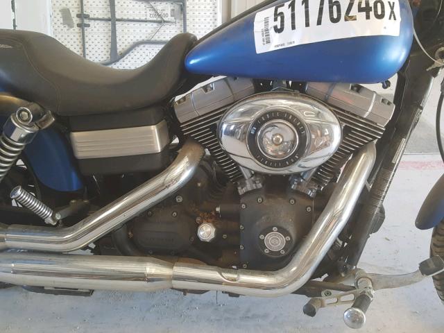 1HD1GX4187K324340 - 2007 HARLEY-DAVIDSON FXDBI BLUE photo 7