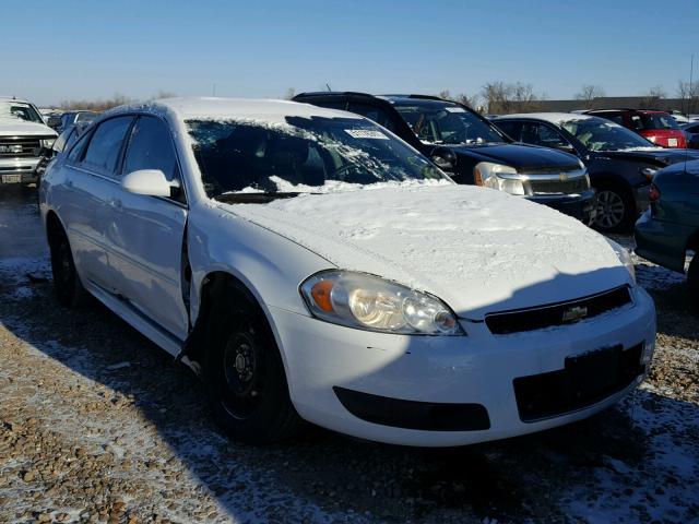 2G1WD5E34C1177716 - 2012 CHEVROLET IMPALA POL WHITE photo 1