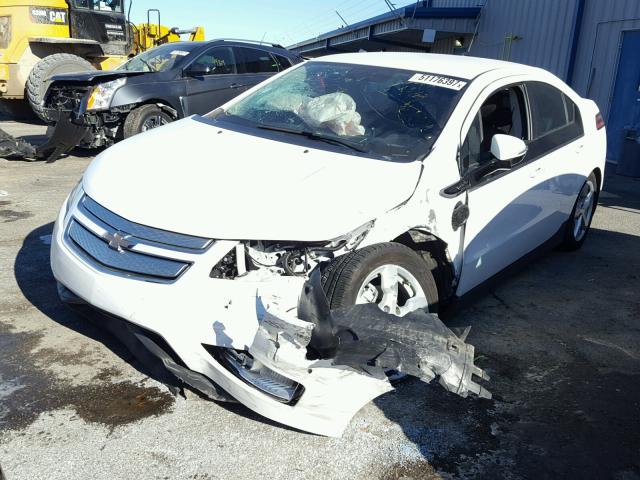 1G1RA6E4XEU167509 - 2014 CHEVROLET VOLT WHITE photo 2