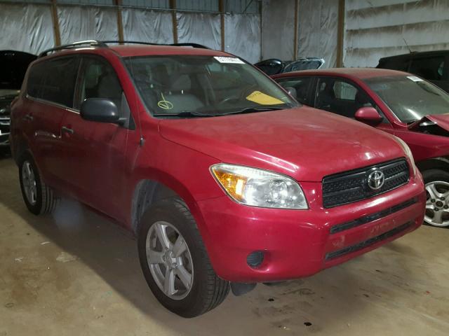 JTMZD35V285099453 - 2008 TOYOTA RAV4 RED photo 1