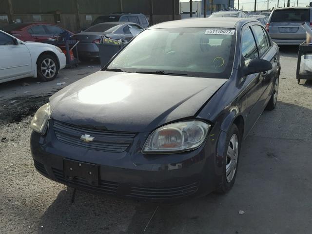 1G1AS58H597109248 - 2009 CHEVROLET COBALT LS GRAY photo 2