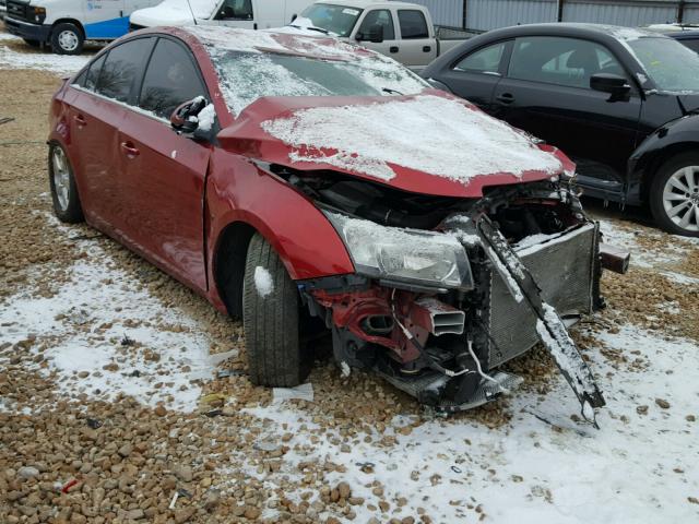 1G1PF5SC3C7202241 - 2012 CHEVROLET CRUZE LT MAROON photo 1