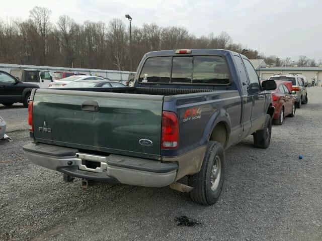 1FTNX21L33EB21912 - 2003 FORD F250 SUPER BLUE photo 4