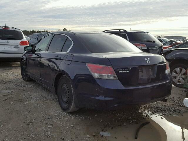 JHMCP26328C055287 - 2008 HONDA ACCORD LX BLUE photo 3