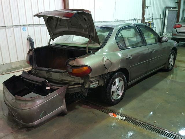 1G1NE52JX2M600376 - 2002 CHEVROLET MALIBU LS 棕色 照片 4