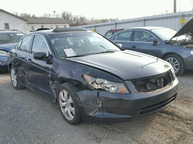 1HGCP26878A089543 - 2008 HONDA ACCORD EXL BLACK photo 1