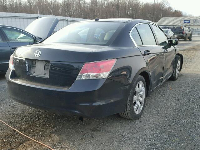 1HGCP26878A089543 - 2008 HONDA ACCORD EXL BLACK photo 4