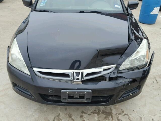 1HGCM66427A083502 - 2007 HONDA ACCORD SE BLACK photo 7