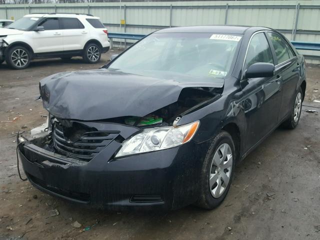 4T1BE46K97U082223 - 2007 TOYOTA CAMRY NEW BLACK photo 2