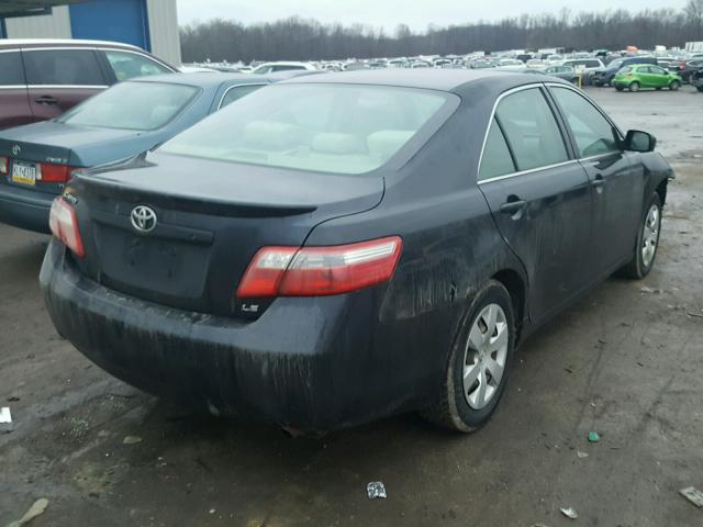 4T1BE46K97U082223 - 2007 TOYOTA CAMRY NEW BLACK photo 4