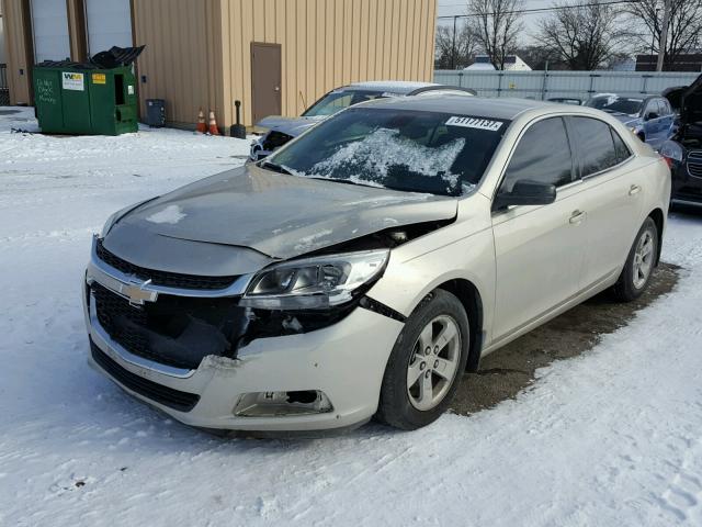 1G11B5SL3FF146619 - 2015 CHEVROLET MALIBU LS ოქროსფერი ფოტო 2
