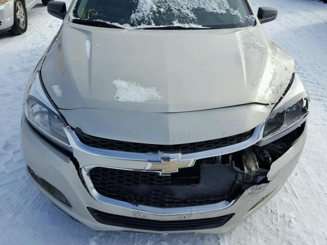 1G11B5SL3FF146619 - 2015 CHEVROLET MALIBU LS ოქროსფერი ფოტო 7
