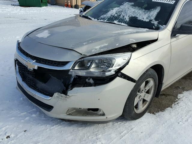 1G11B5SL3FF146619 - 2015 CHEVROLET MALIBU LS ოქროსფერი ფოტო 9