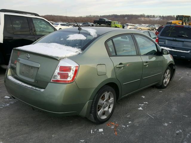 3N1AB61E08L662268 - 2008 NISSAN SENTRA 2.0 GREEN photo 4