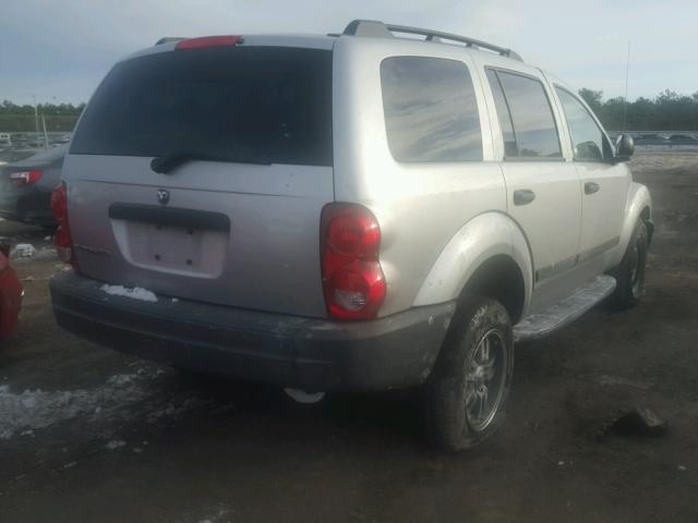 1D4HB38N55F567682 - 2005 DODGE DURANGO ST GRAY photo 4