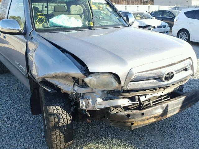 5TBRT34183S387197 - 2003 TOYOTA TUNDRA ACC SILVER photo 9