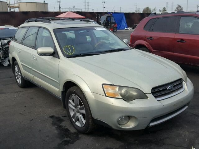 4S4BP86C754373908 - 2005 SUBARU LEGACY OUT GOLD photo 1