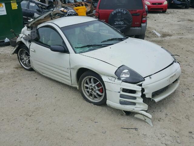 4A3AC84H21E165334 - 2001 MITSUBISHI ECLIPSE GT WHITE photo 1