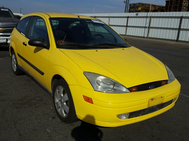 3FAFP31301R248210 - 2001 FORD FOCUS ZX3 YELLOW photo 1