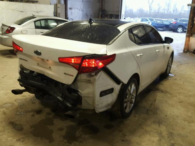 5XXGN4A73CG011094 - 2012 KIA OPTIMA EX WHITE photo 4