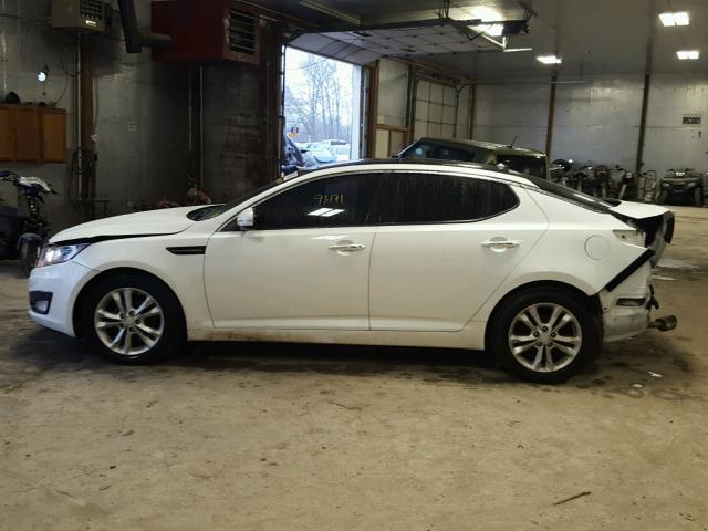 5XXGN4A73CG011094 - 2012 KIA OPTIMA EX WHITE photo 9