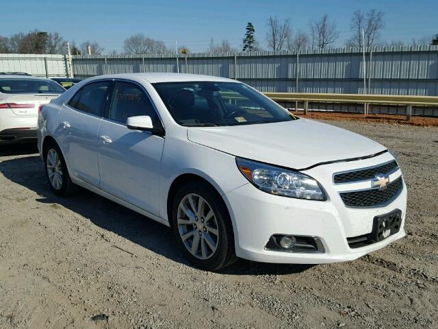 1G11E5SA9DF255010 - 2013 CHEVROLET MALIBU 2LT WHITE photo 1