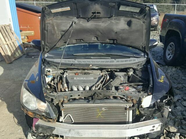 2HHFD56548H200902 - 2008 ACURA CSX BLACK photo 7