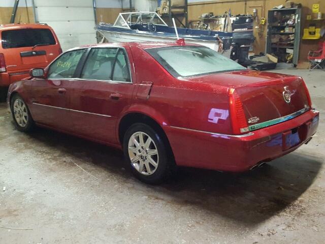 1G6KH5E62BU147219 - 2011 CADILLAC DTS PREMIU RED photo 3