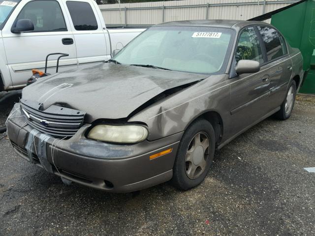 1G1NE52J4Y6214369 - 2000 CHEVROLET MALIBU LS BROWN photo 2