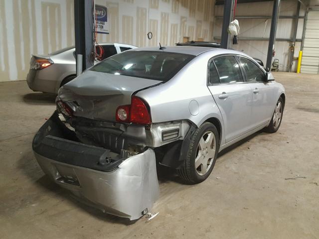 1G1ZJ577594217286 - 2009 CHEVROLET MALIBU 2LT SILVER photo 4