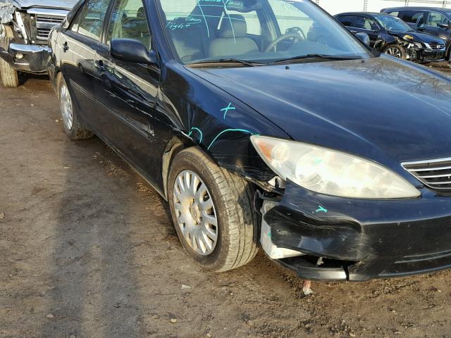 4T1BE32K25U407470 - 2005 TOYOTA CAMRY LE BLACK photo 9