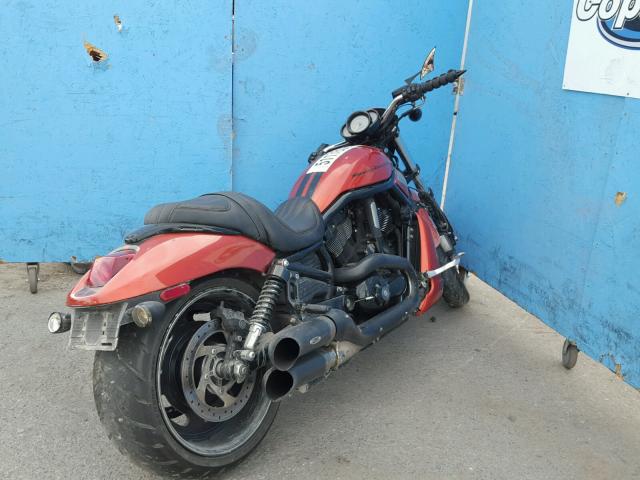 1HD1HHH33BC803945 - 2011 HARLEY-DAVIDSON VRSCDX RED photo 4