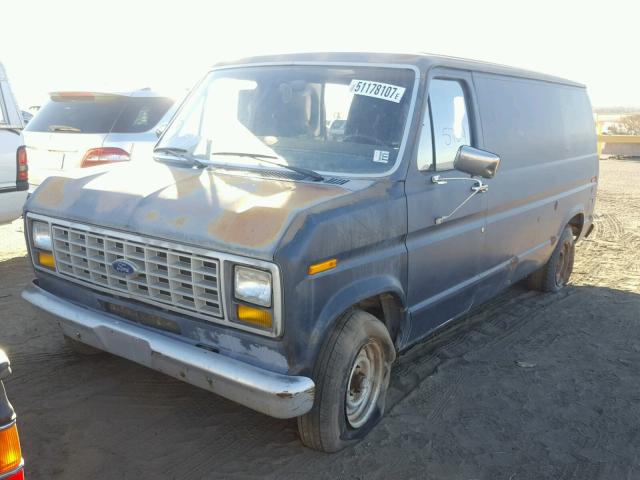 1FTDE14Y9HHB51313 - 1987 FORD ECONOLINE GRAY photo 2