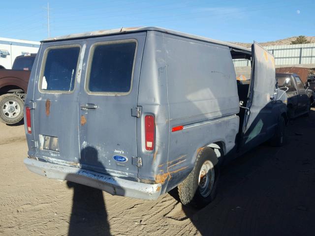 1FTDE14Y9HHB51313 - 1987 FORD ECONOLINE GRAY photo 4