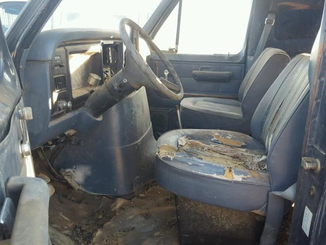 1FTDE14Y9HHB51313 - 1987 FORD ECONOLINE GRAY photo 5