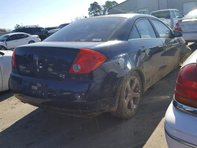 1G2ZG57B284247942 - 2008 PONTIAC G6 BASE BLUE photo 4