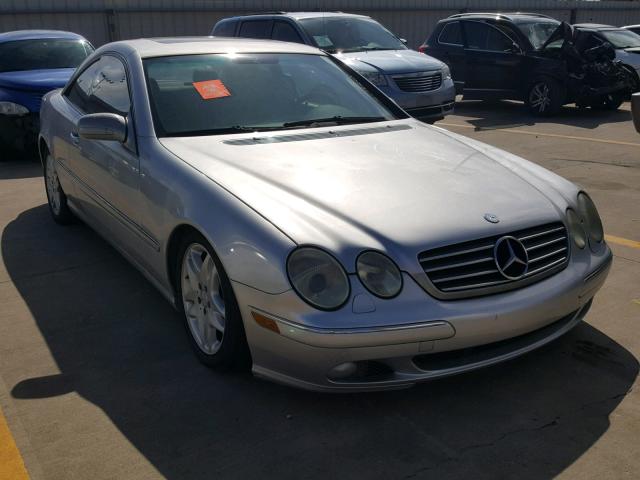 WDBPJ75J02A030536 - 2002 MERCEDES-BENZ CL 500 SILVER photo 1