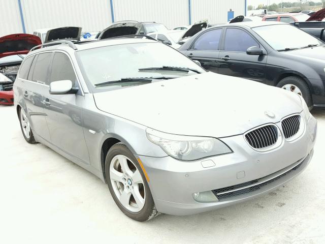 WBAPT73508CX00355 - 2008 BMW 535 XI GRAY photo 1