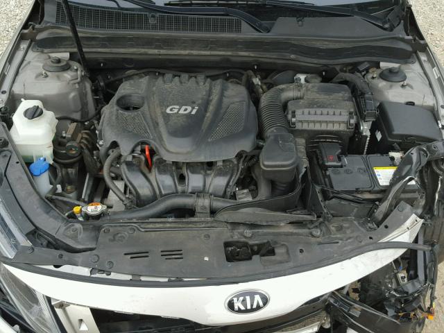 5XXGM4A7XEG300284 - 2014 KIA OPTIMA LX SILVER photo 7