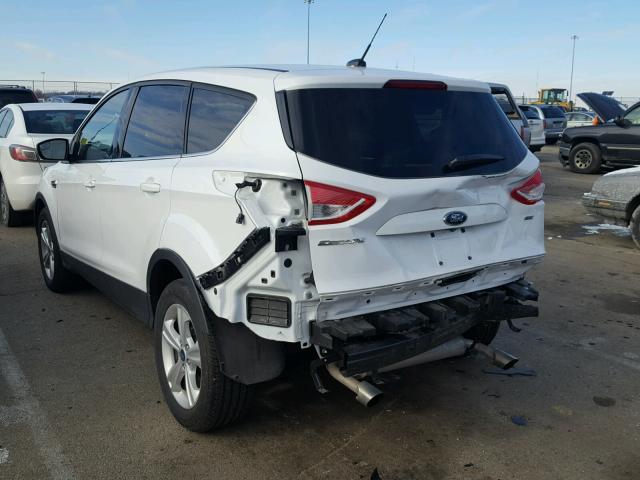 1FMCU0G74FUB38206 - 2015 FORD ESCAPE SE WHITE photo 3