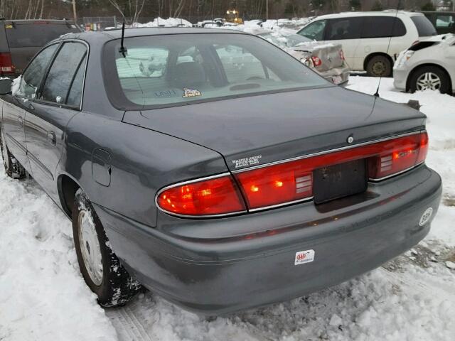 2G4WS55JX41225115 - 2004 BUICK CENTURY CU GRAY photo 3