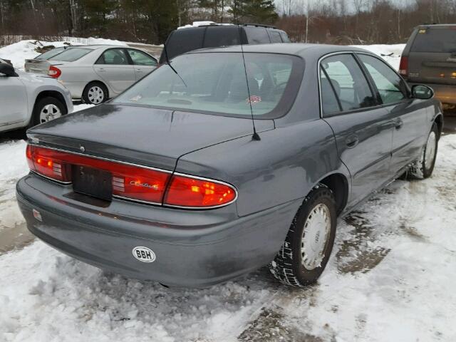 2G4WS55JX41225115 - 2004 BUICK CENTURY CU GRAY photo 4