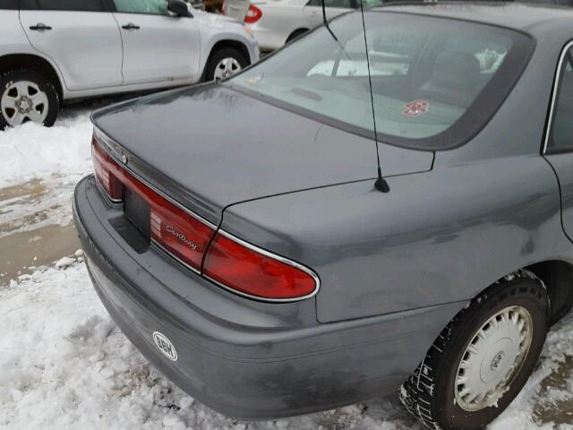 2G4WS55JX41225115 - 2004 BUICK CENTURY CU GRAY photo 9