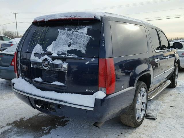 1GYFK66847R262222 - 2007 CADILLAC ESCALADE E BLUE photo 4